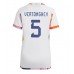 Belgien Jan Vertonghen #5 Replika Borta matchkläder Dam VM 2022 Korta ärmar